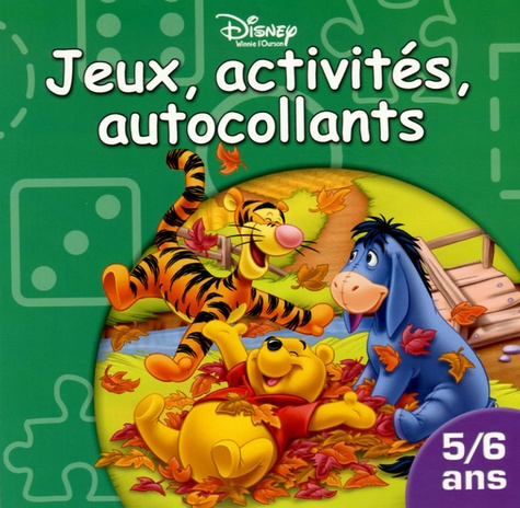 Jeux, activités, autocollants. 5/6 ans