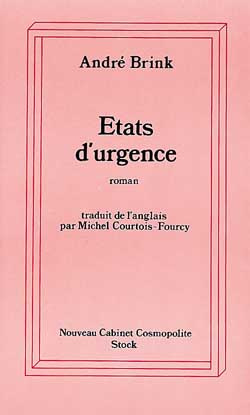 États d'urgence. Notes pour une histoire d'amour, roman