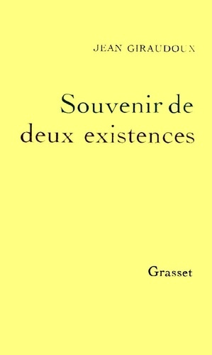 Souvenir de deux existences