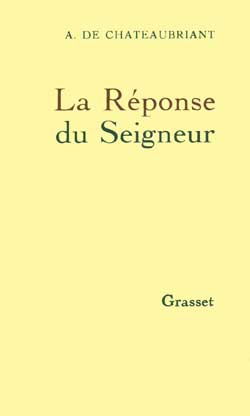 LA REPONSE DU SEIGNEUR