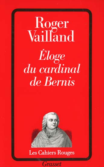 Éloge du cardinal de Bernis
