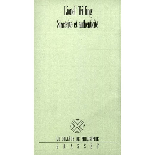 Sincérité et authenticité