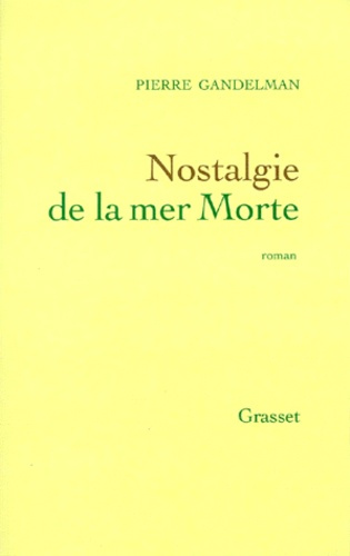 Nostalgie de la mer Morte