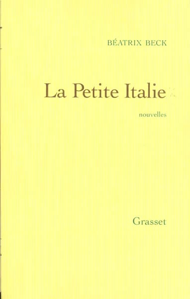 La Petite Italie. Nouvelles