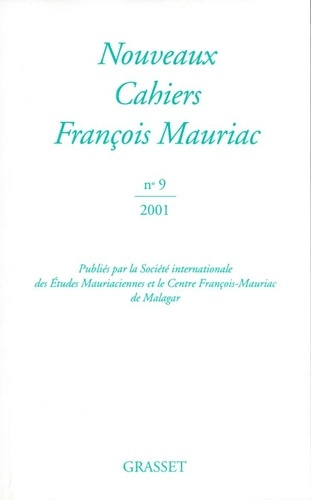 Nouveaux cahiers François Mauriac n°09