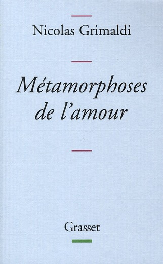 Métamorphoses de l'amour