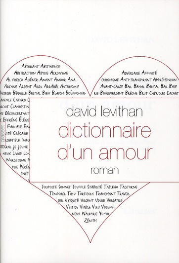 Dictionnaire d'un amour