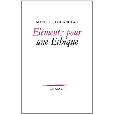 Éléments pour un éthique
