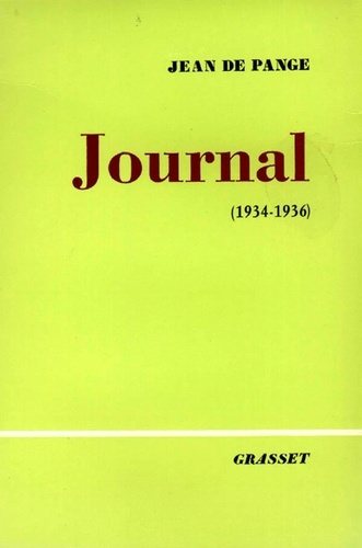 Journal, Tome 3 : 1934-1936