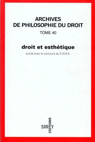 Droit et esthétique