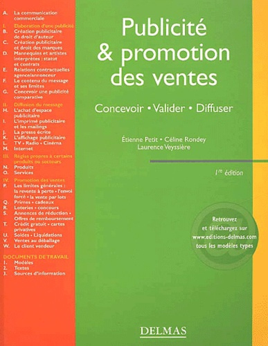 Publicité & promotion des ventes. Concevoir, valider, diffuser