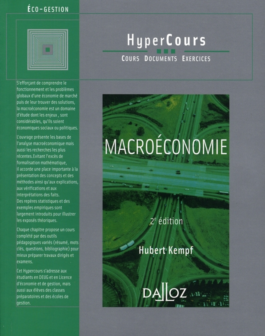 Macroéconomie. Edition 2006, 2e édition