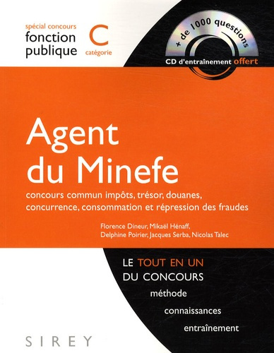Agent du Minefe, Catégorie C. Concours commun des impôts, du trésor, des douanes, de la concurrence,