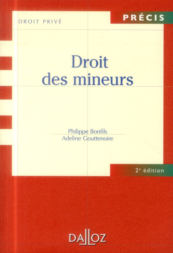 Droit des mineurs. 2e édition