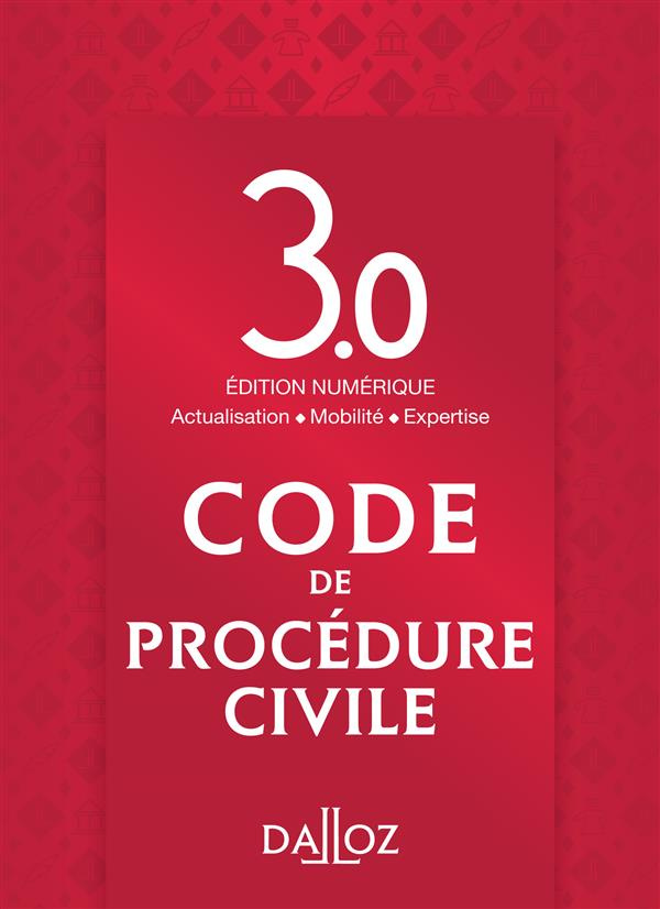 CODE DE PROCEDURE CIVILE VERSION 3.0