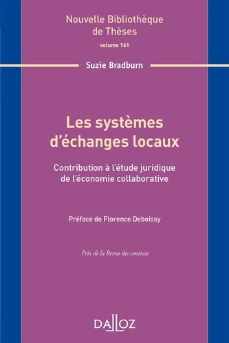 Les systèmes d'échanges locaux. Contribution à l'étude juridique de l'économie collaborative