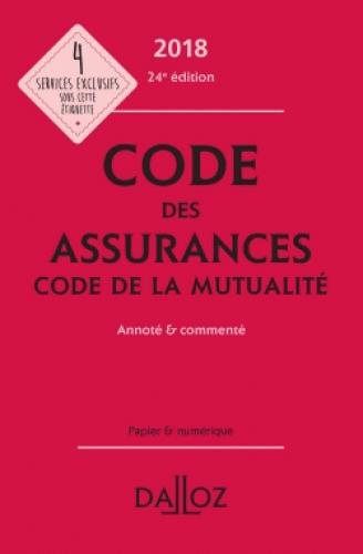 Code des assurances - Code de la mutualité
