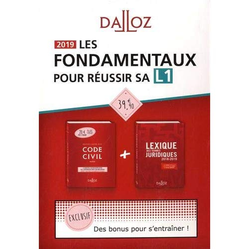 PACK-LES FONDAMENTAUX DE VOTRE REUSSITE 2019