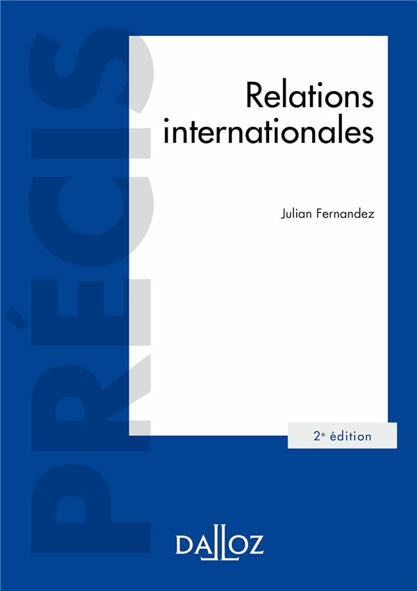 Relations internationales. 2e édition