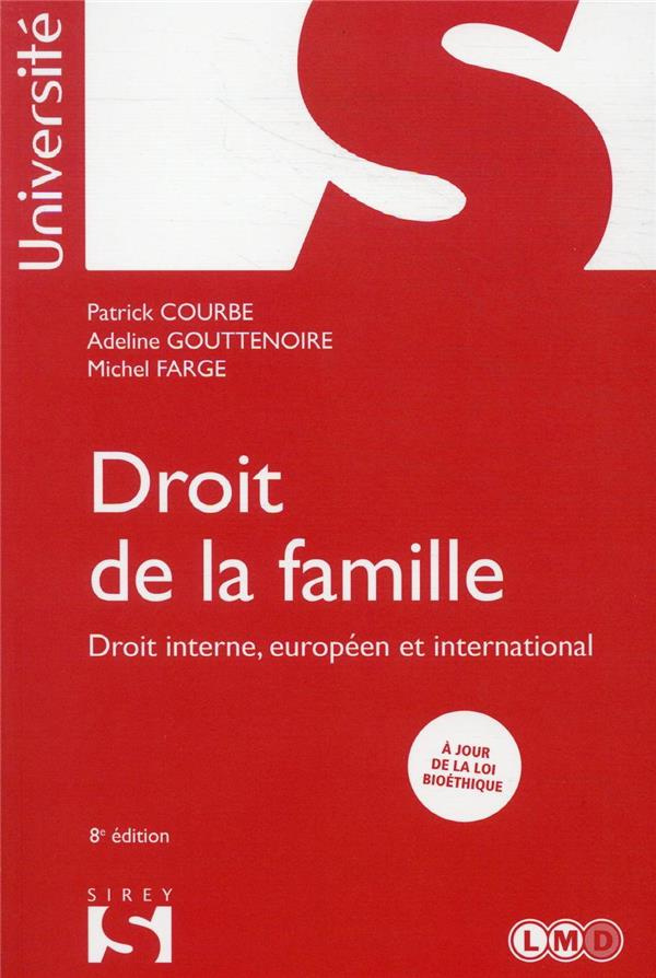 Droit de la famille. 8e édition