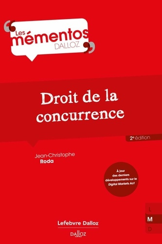 Droit de la concurrence. 2e édition