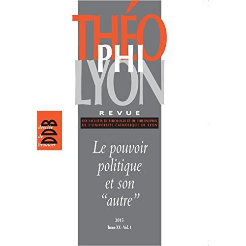 Théophilyon N° 20, Volume 1/2015