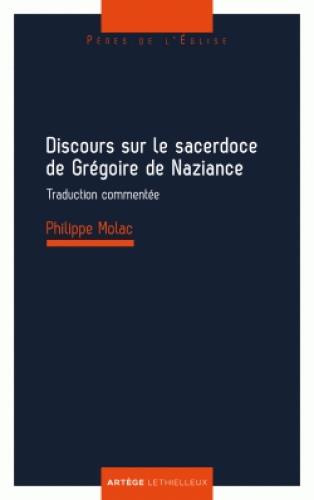 Discours sur le sacerdoce de Grégoire de Naziance