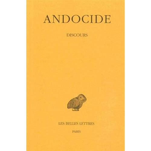 Discours. Edition bilingue français-grec ancien