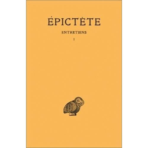 Entretiens.. Livre 1, Edition bilingue français-grec ancien