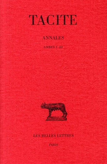 Tome 1, Livres I à III Annales