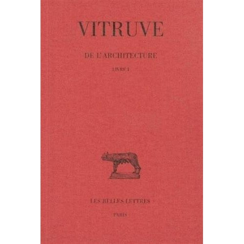 De l'architecture tome 1