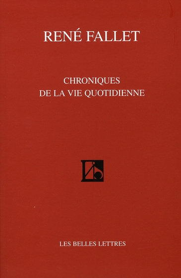 Chroniques de la vie quotidienne