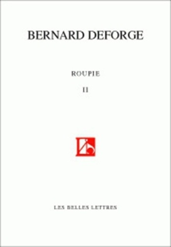 Roupie. Tome 2, Sonnets 2003-2007