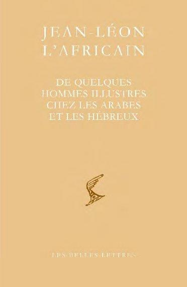 De quelques hommes illustres chez les Arabes et les Hébreux. Edition bilingue français-latin