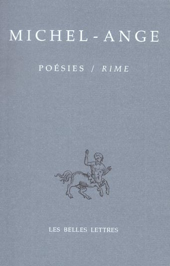 Poésies / Rime