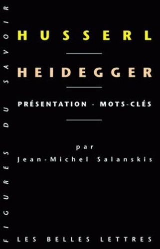 HEIDEGGER - HUSSERL - COFFRET DEUX VOLUMES