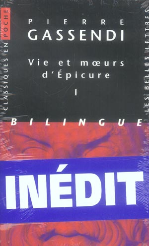 Vie et moeurs d'Epicure. Pack en 2 volumes, édition bilingue français-latin