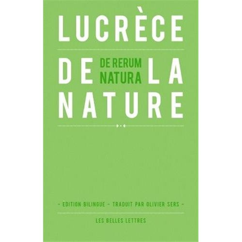 De la nature. Edition bilingue Français-Latin