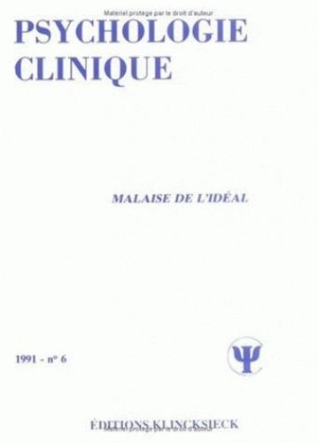 Malaise de l'ideal