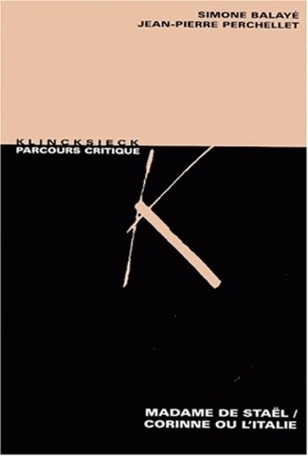 Madame de Staël, "Corinne ou L'Italie"