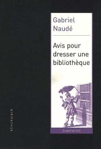 Avis pour dresser une bibliothèque