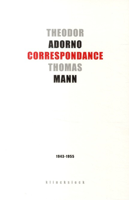 Correspondance. 1943-1955