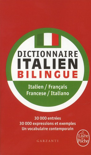 Dictionnaire de poche italien-français et français-italien