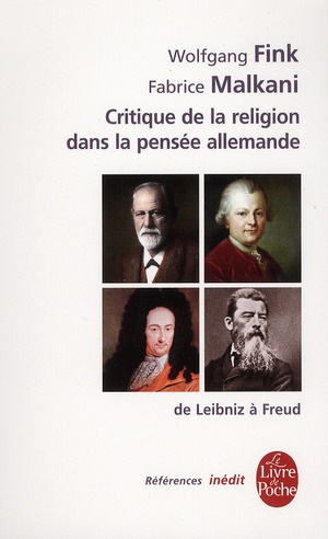 CRITIQUE DE LA RELIGION DANS LA PENSEE ALLEMANDE DU XVIIIE AU XXE SIECLES - INEDIT
