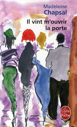 Il vint m'ouvrir la porte