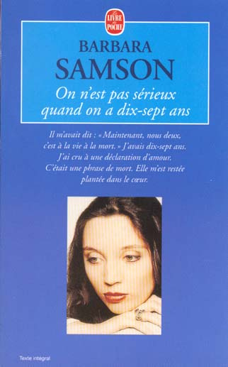 On n'est pas sérieux quand on a dix-sept ans. Document