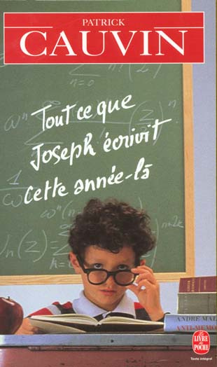 Tout ce que Joseph écrivit cette année-là