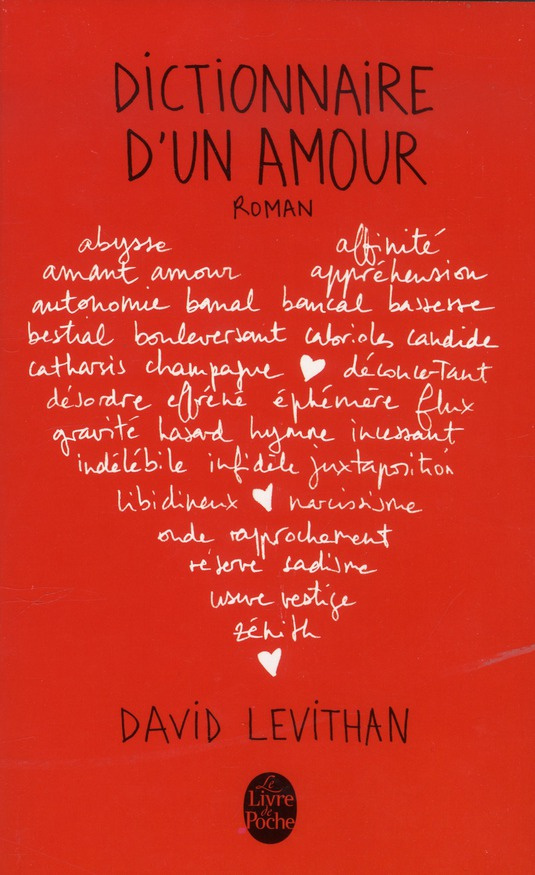 Dictionnaire d'un amour