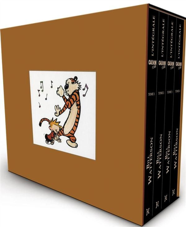 Calvin et Hobbes L'intégrale : Coffret en 4 volumes