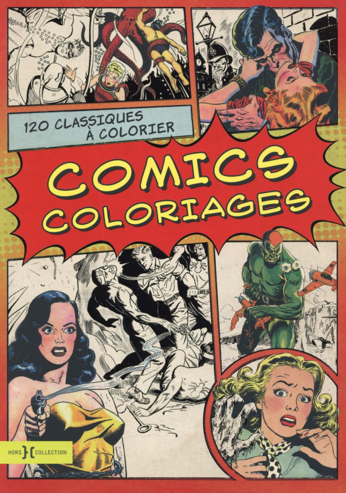 Comics coloriages. 120 classiques à colorier